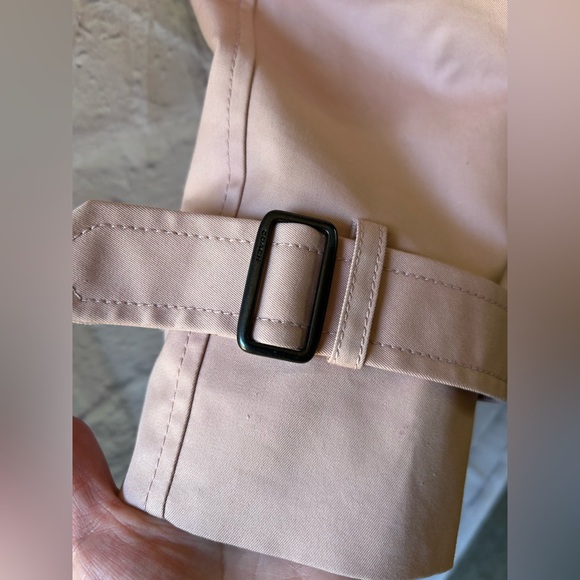 Coach Double-Breasted Trench Coat in Pale Pink With Dust Bag - Picture 6 of 13